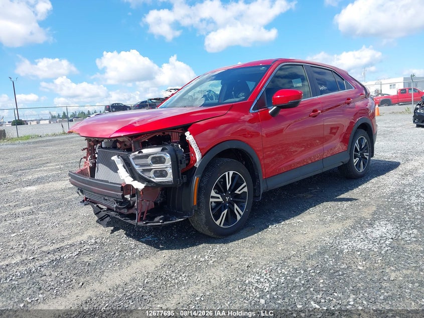 2025 Mitsubishi Eclipse Cross, Удар спереди, IAAI, VIN JA4ATVAA5SZ618620 — фото 2