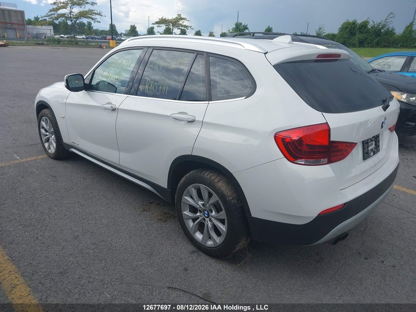 2012 BMW X1 SPORT UTILITY VEHICLE 2.0L I-4 DI, DOHC, VVT, TURBO, 241HP