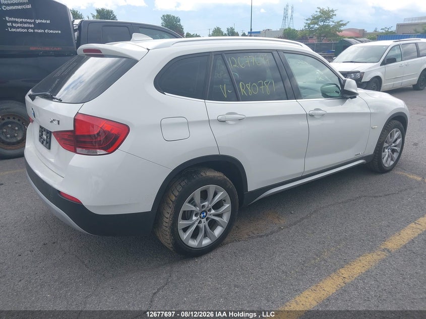 2012 BMW X1 SPORT UTILITY VEHICLE 2.0L I-4 DI, DOHC, VVT, TURBO, 241HP
