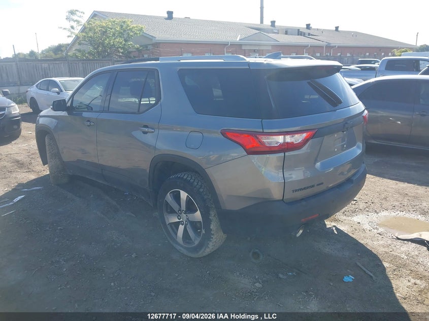 Vin: 1gnevhkw3jj258605, lot: 3081568, chevrolet traverse lt 20183