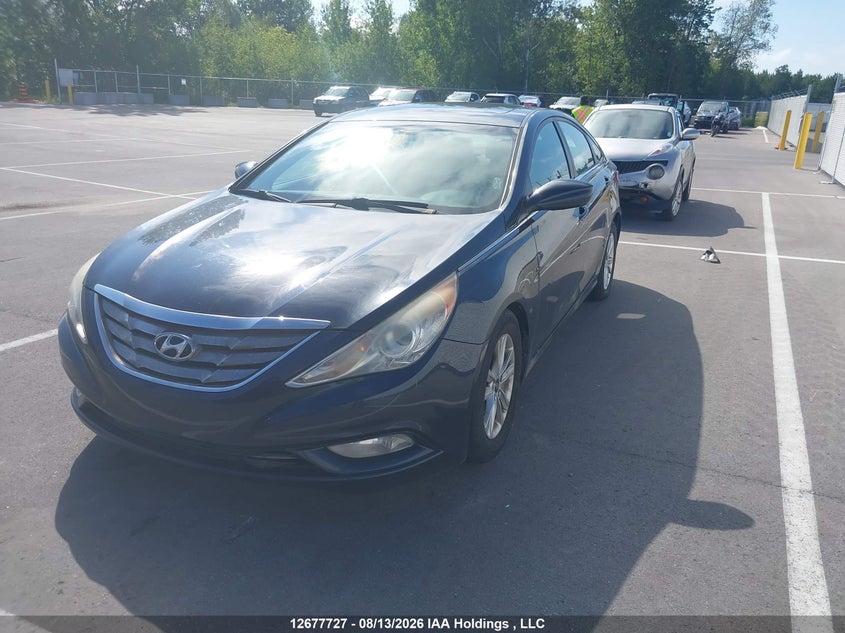 2011 Hyundai Sonata, Rear, IAAI, VIN 5NPEB4AC2BH050162 — photo 2