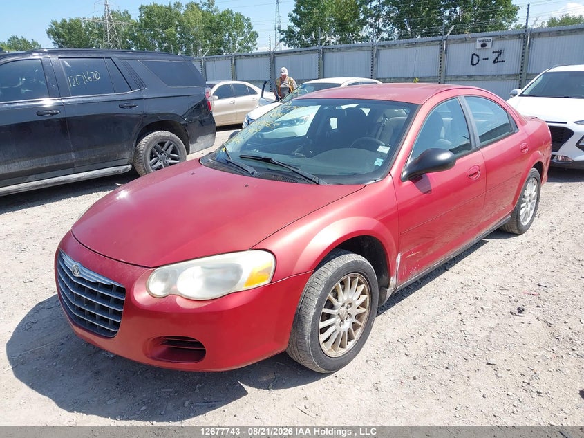 2004 Chrysler Sebring, Rear, IAAI, VIN 1C3EL46XX4N101665 — photo 2