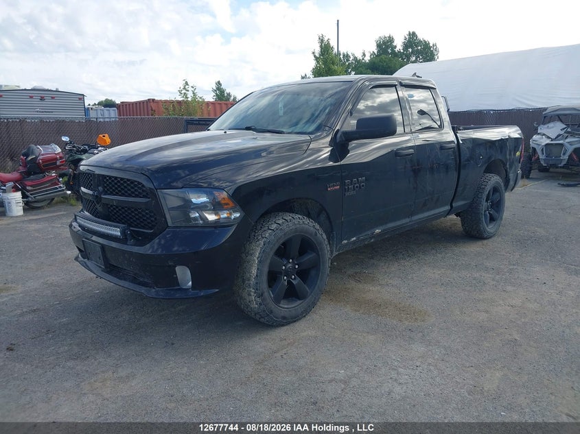 2020 RAM 1500, Left Side, IAAI, VIN 1C6RR7FT3LS130233 — photo 2
