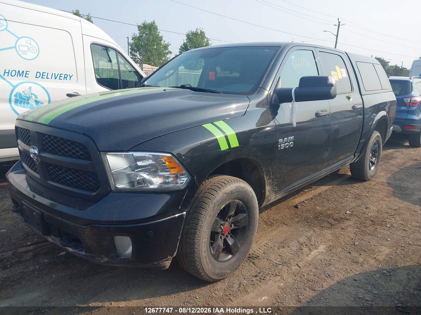 2016 RAM 1500, Изъятое, IAAI, VIN 1C6RR7LM0GS300079 — фото 2