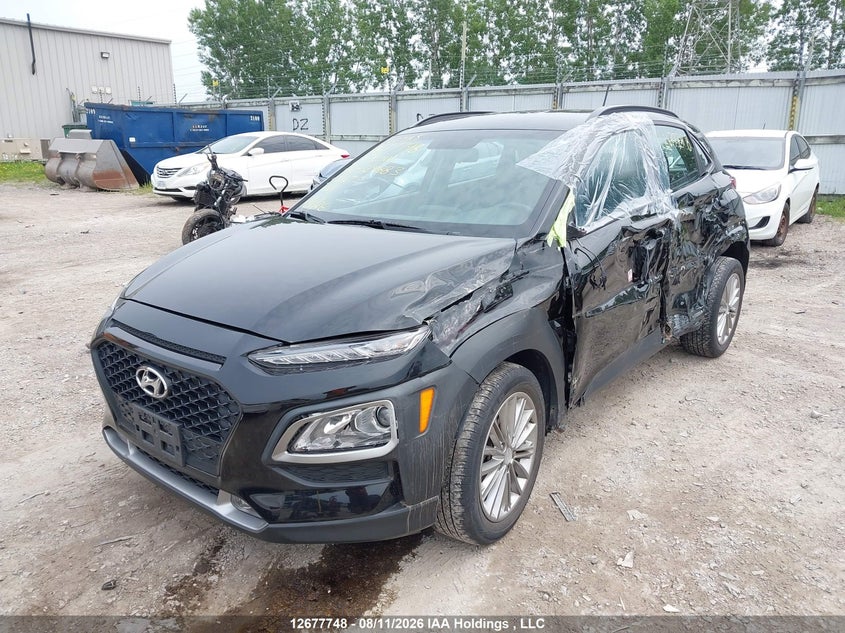 Vin: km8k22aa9ju129883, lot: 3081602, hyundai kona sel 20182