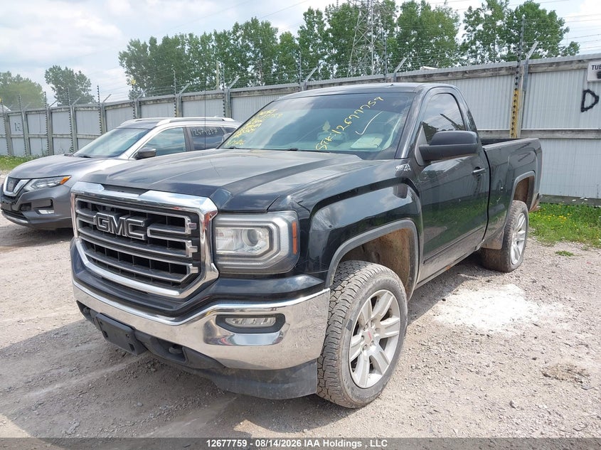 2016 GMC Sierra, Theft Recovery, IAAI, VIN 1GTN2MEC8GZ135324 — photo 2