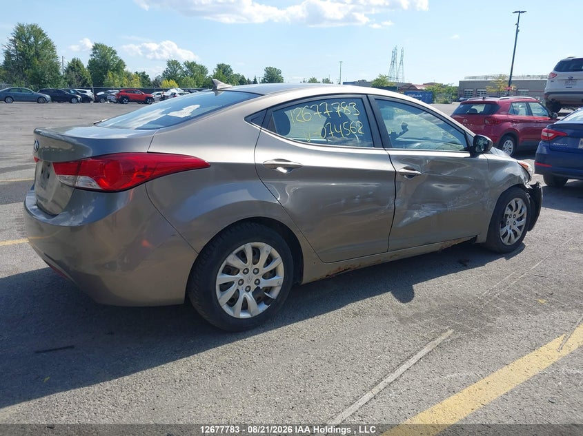 Vin: 5npdh4aexch074562, lot: 3081642, hyundai elantra gl 20124