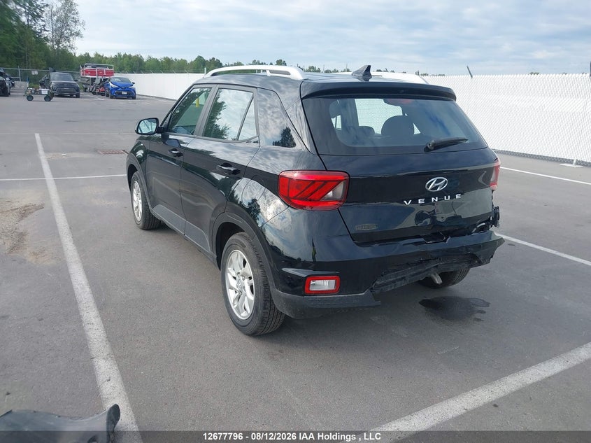 Vin: kmhrc8a37nu179560, lot: 3081662, hyundai venue preferred 20223