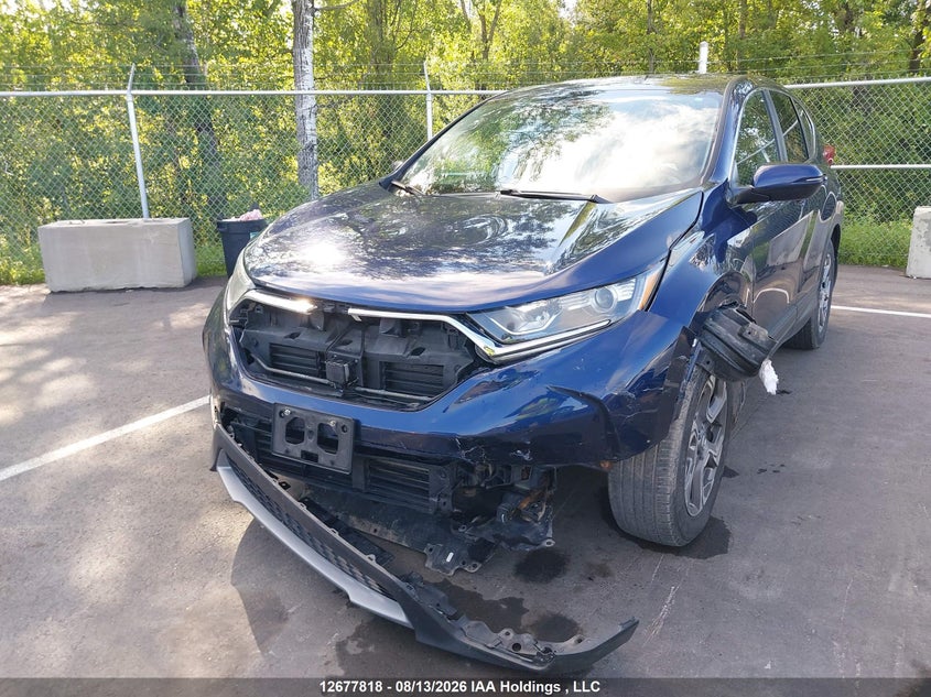 2019 Honda CR-V, Удар спереду, IAAI, VIN 2HKRW2H87KH143769 — фото 2