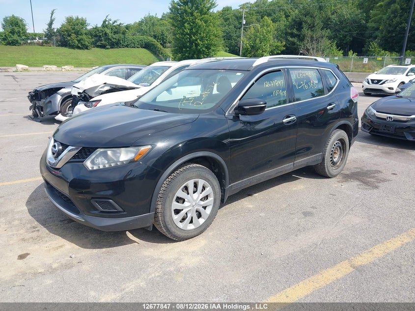 2014 Nissan Rogue, Theft Recovery, IAAI, VIN 5N1AT2MT1EC761360 — photo 2