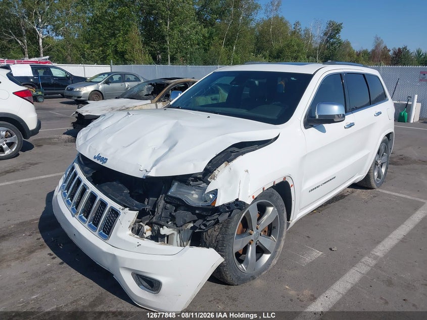 2015 Jeep Grand Cherokee, Удар спереду, IAAI, VIN 1C4RJFCM5FC928044 — фото 2