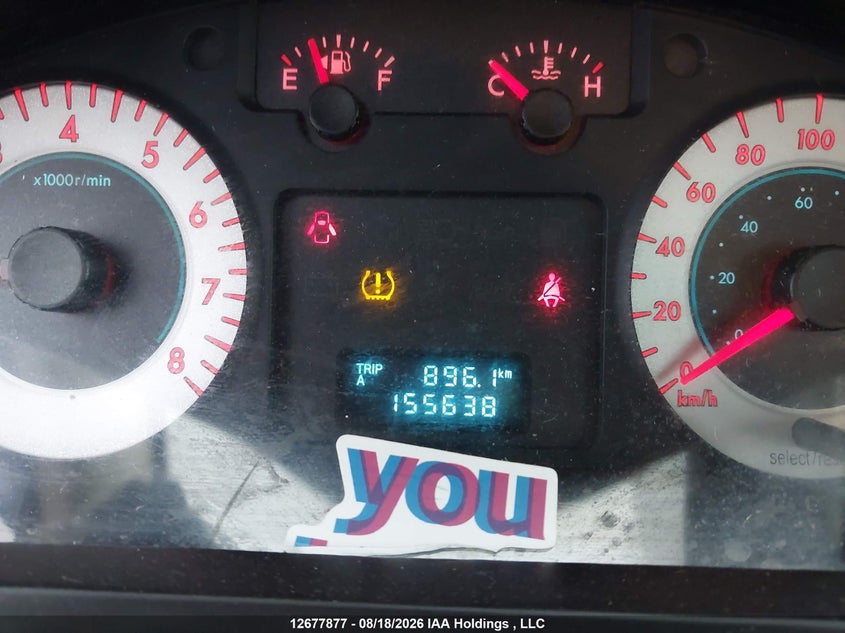 2011 MAZDA TRIBUTE SPORT UTILITY VEHICLE 2.5L I-4 DOHC, VVT, 171HP