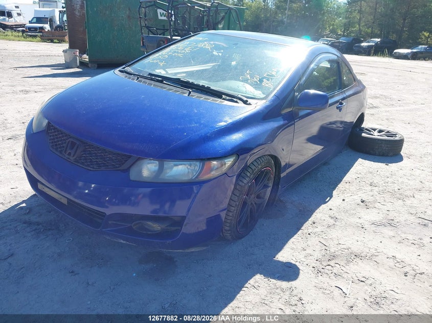 2010 Honda Civic, Удар сзади, IAAI, VIN 2HGFG1B09AH006161 — фото 2
