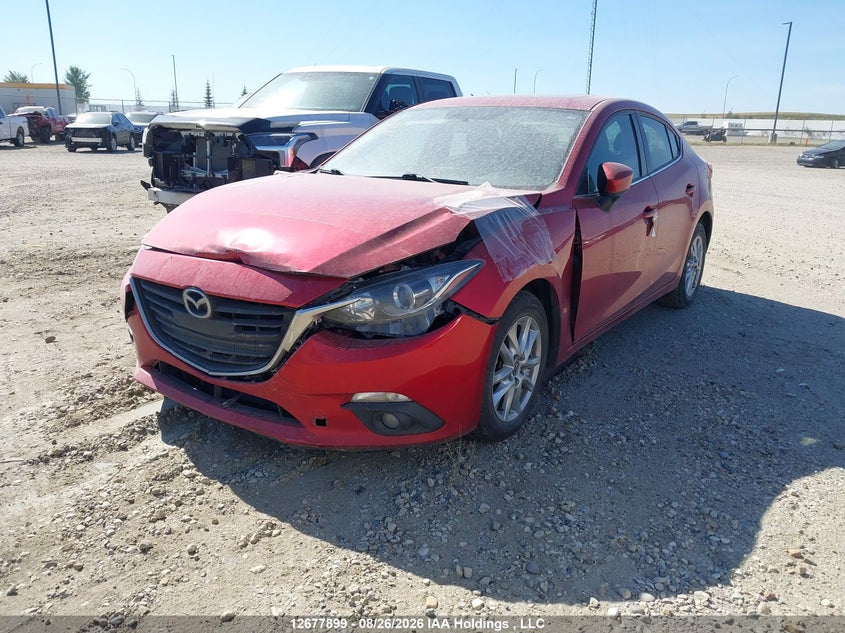 2014 Mazda 3, Front, IAAI, VIN 3MZBM1V71EM102725 — photo 2