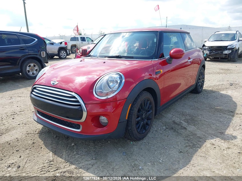 Vin: wmwxp5c58g2d13973, lot: 3081797, mini 3 door cooper 20162