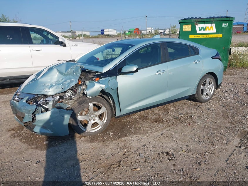 Vin: 1g1ra6s53ju119325, lot: 3081838, chevrolet volt lt 20182