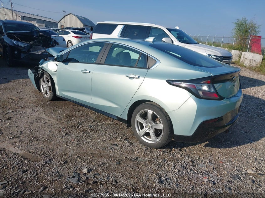 Vin: 1g1ra6s53ju119325, lot: 3081838, chevrolet volt lt 20183