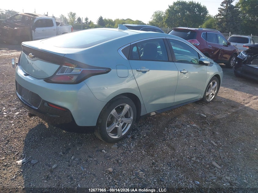 Vin: 1g1ra6s53ju119325, lot: 3081838, chevrolet volt lt 20184