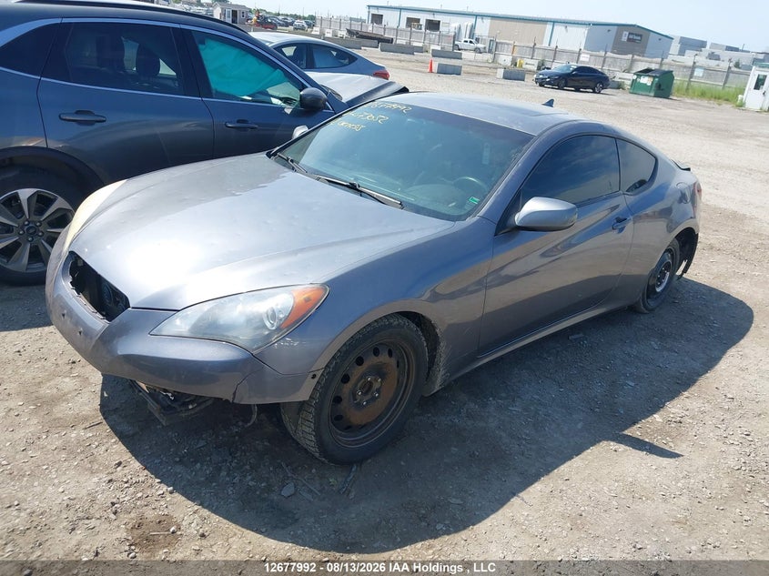 2012 Hyundai Genesis, Rear, IAAI, VIN KMHHT6KD0CU073052 — photo 2