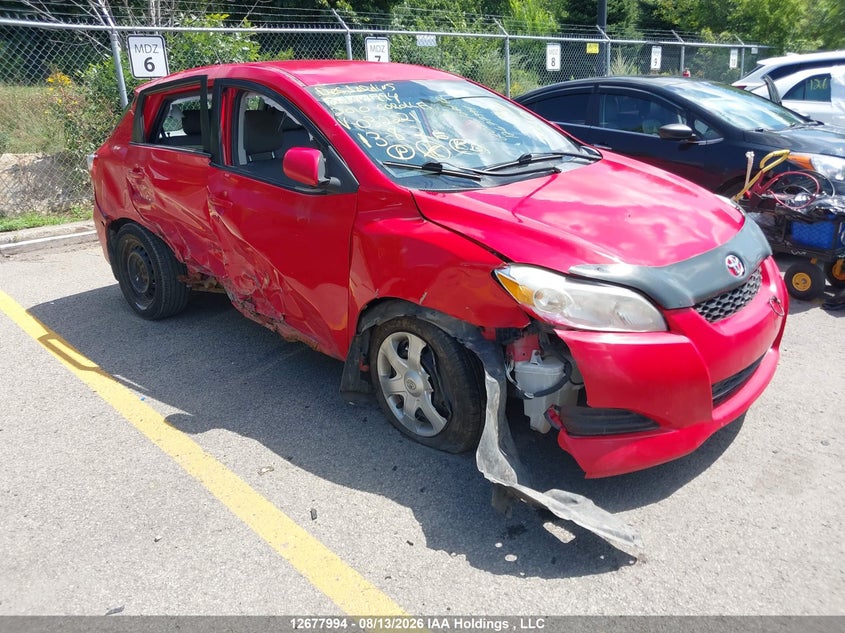 2010 Toyota Corolla Matrix S, Правый бок, IAAI, VIN 2T1KE4EE2AC032221