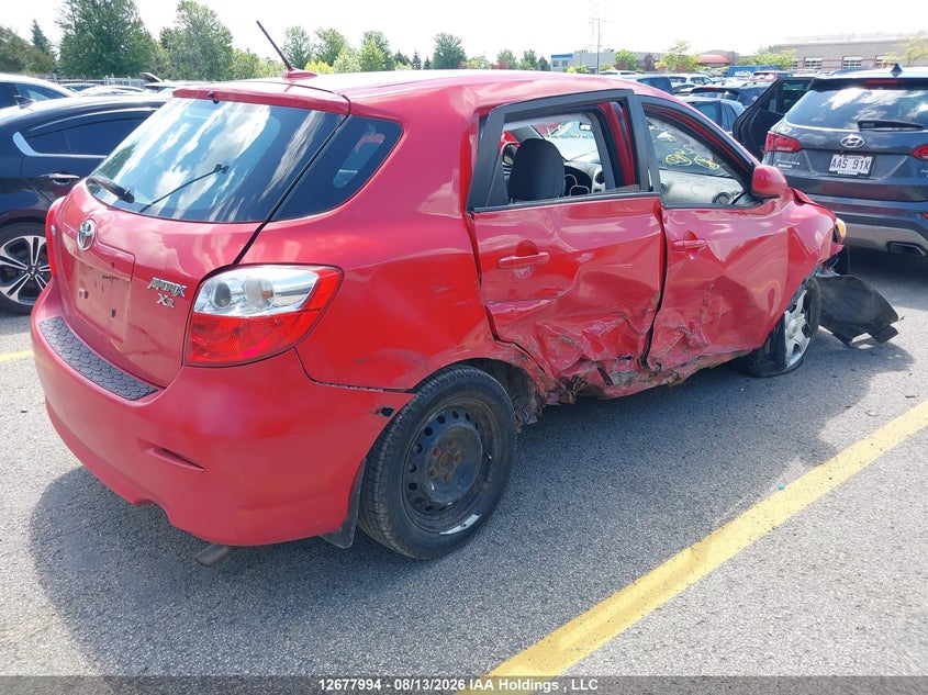 Vin: 2t1ke4ee2ac032221, lot: 3081867, toyota corolla matrix s 20104