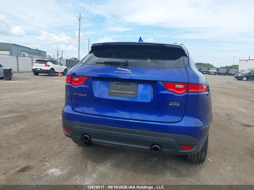 2018 JAGUAR F-PACE SPORT UTILITY VEHICLE 2.0L I-4 DI, DOHC, VVT, TURBO, 247HP