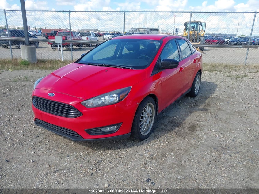 Vin: 1fadp3f22gl286746, lot: 3081908, ford focus se 20162
