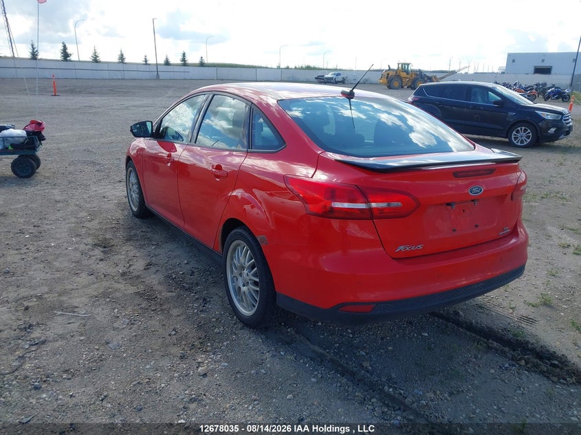 Vin: 1fadp3f22gl286746, lot: 3081908, ford focus se 20163