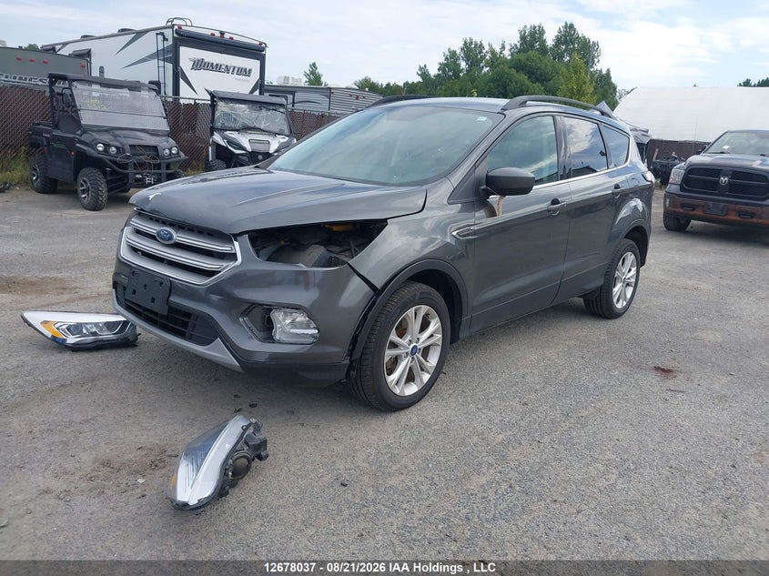 2018 Ford Escape, Удар спереди, IAAI, VIN 1FMCU9HD5JUC50658 — фото 2