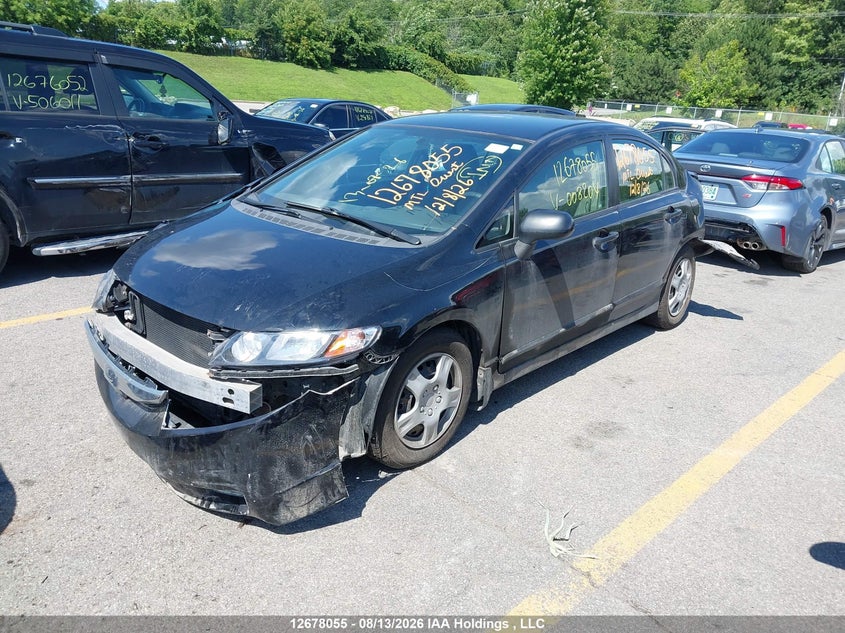 2009 Honda Civic, Підвіска, IAAI, VIN 2HGFA162X9H008204 — фото 2