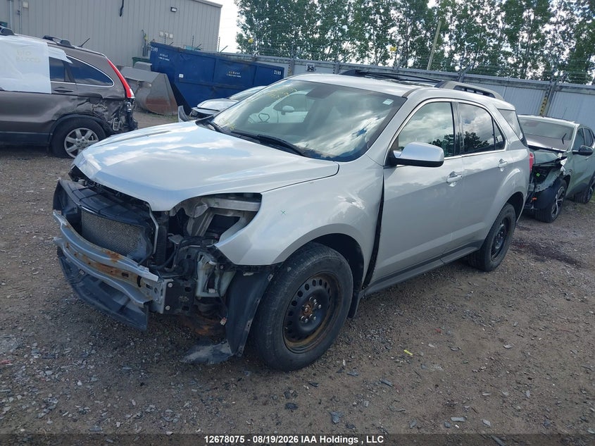 2017 Chevrolet Equinox, Удар спереди, IAAI, VIN 2GNFLFEK9H6275083 — фото 2