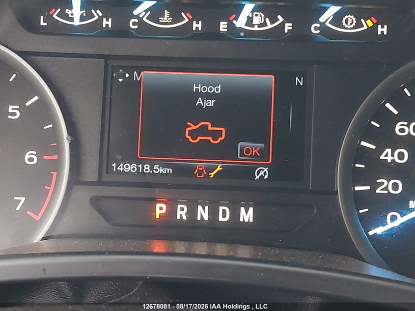 2019 FORD F-150 PICKUP 5.0L V8 FI DOHC 32V NF4
