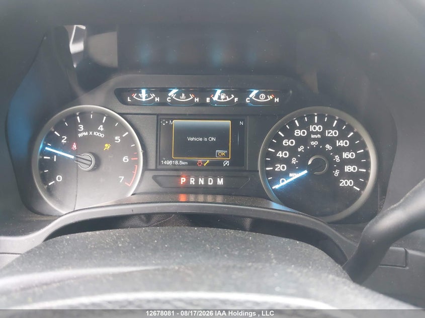 2019 FORD F-150 PICKUP 5.0L V8 FI DOHC 32V NF4