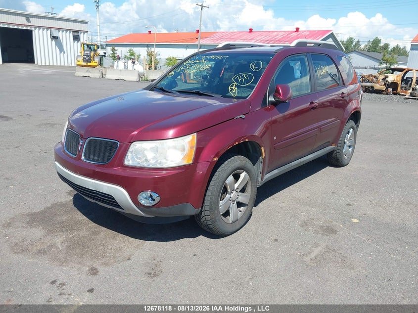 2008 Pontiac Torrent, Rear, IAAI, VIN 2CKDL33F686348715 — photo 2