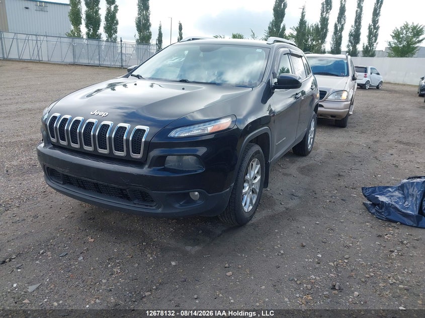 2014 Jeep Cherokee, Удар спереду, IAAI, VIN 1C4PJMCB3EW323057 — фото 2