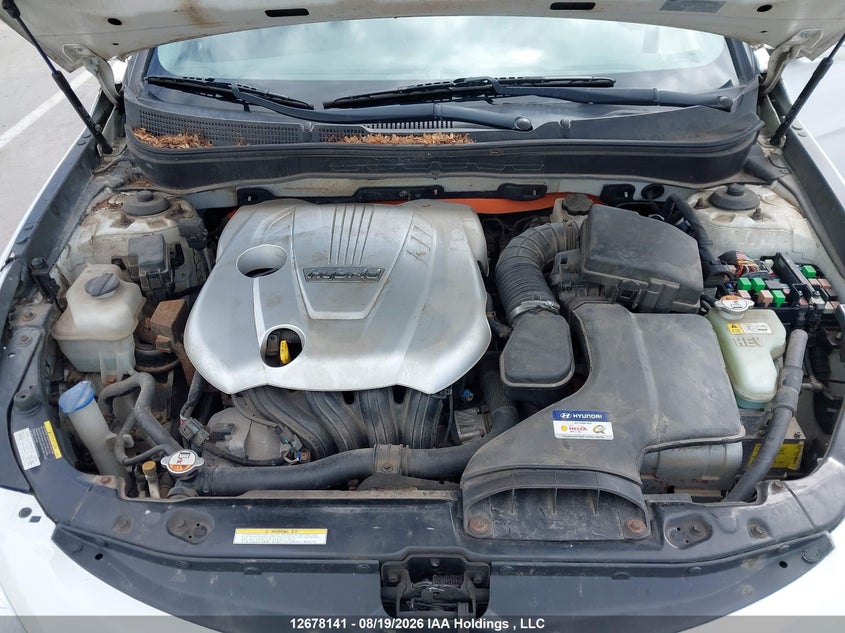 2012 HYUNDAI SONATA SEDAN 2.4L I-4 DOHC, VVT, 166HP