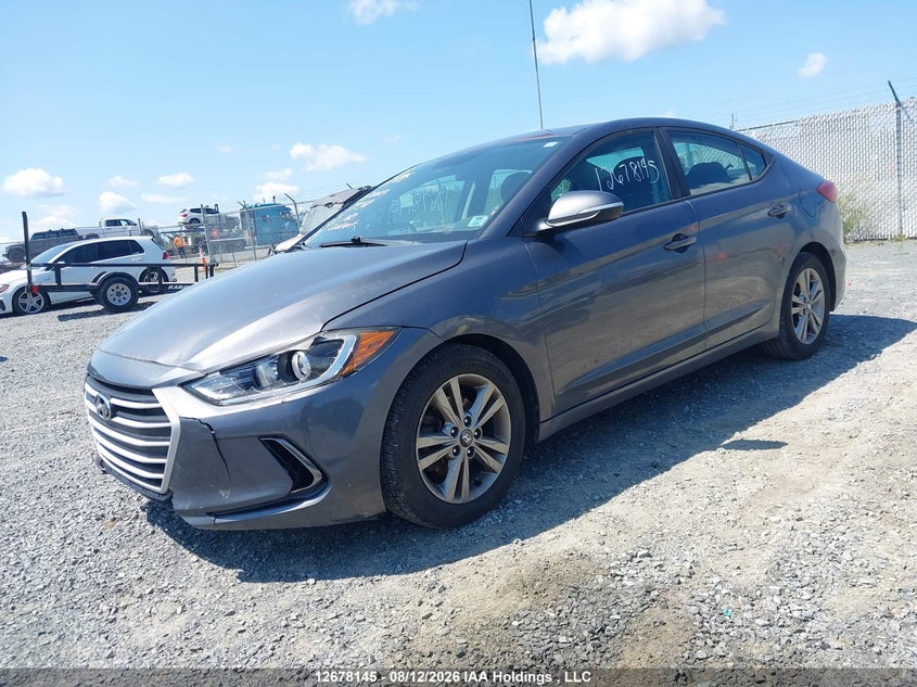 2017 Hyundai Elantra Gl, Удар спереди, IAAI, VIN KMHD84LF6HU379569 — фото 2