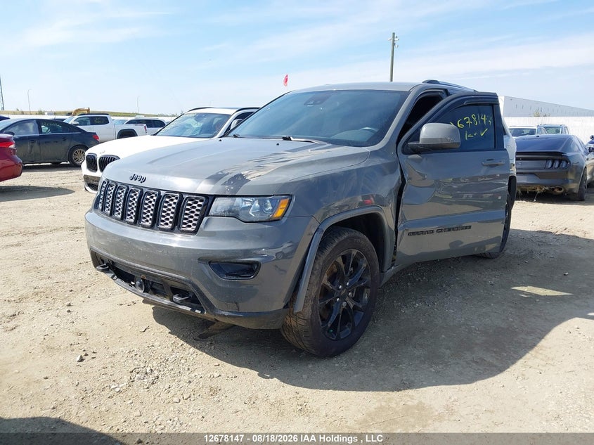 2021 Jeep Grand Cherokee Altitude, Затопление, IAAI, VIN 1C4RJFAG5MC532741 — фото 2