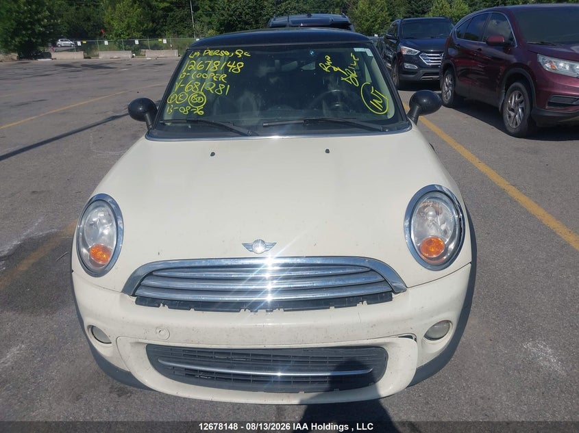 2013 MINI COOPER HATCHBACK 1.6L I-4 DOHC, VVT, 121HP