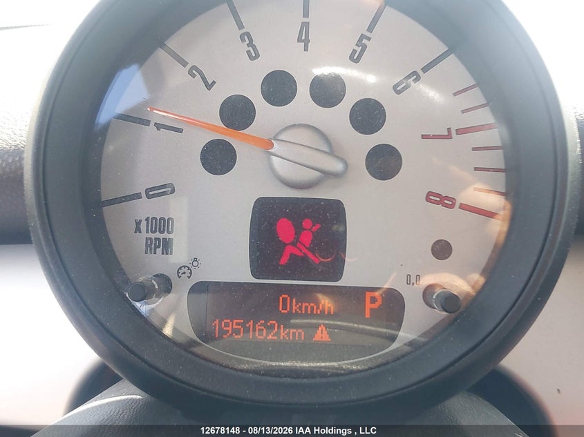 2013 MINI COOPER HATCHBACK 1.6L I-4 DOHC, VVT, 121HP