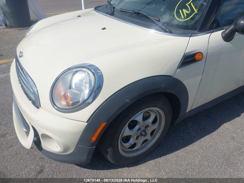 2013 MINI COOPER HATCHBACK 1.6L I-4 DOHC, VVT, 121HP