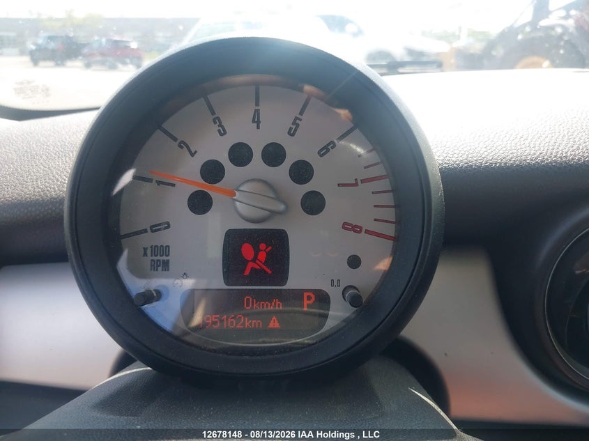 2013 MINI COOPER HATCHBACK 1.6L I-4 DOHC, VVT, 121HP