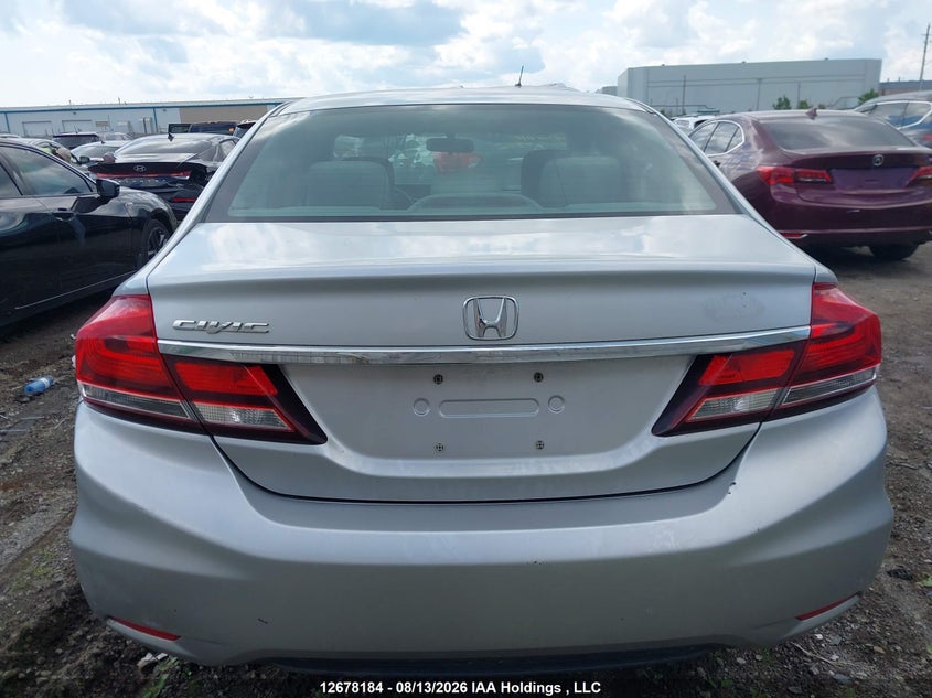 2014 HONDA CIVIC SEDAN 1.8L I-4 VVT, 143HP