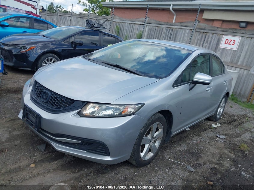 2014 HONDA CIVIC SEDAN 1.8L I-4 VVT, 143HP