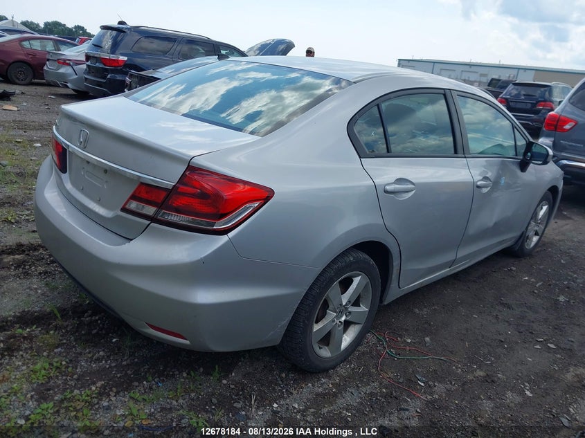 2014 HONDA CIVIC SEDAN 1.8L I-4 VVT, 143HP