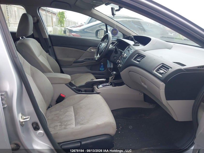 2014 HONDA CIVIC SEDAN 1.8L I-4 VVT, 143HP