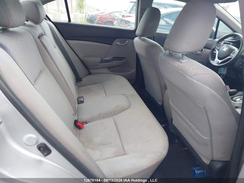 2014 HONDA CIVIC SEDAN 1.8L I-4 VVT, 143HP