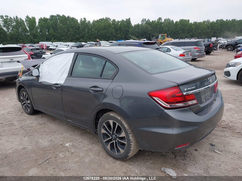 Vin: 2hgfb2e50dh021292, lot: 3082099, honda civic ex 4dr 20133