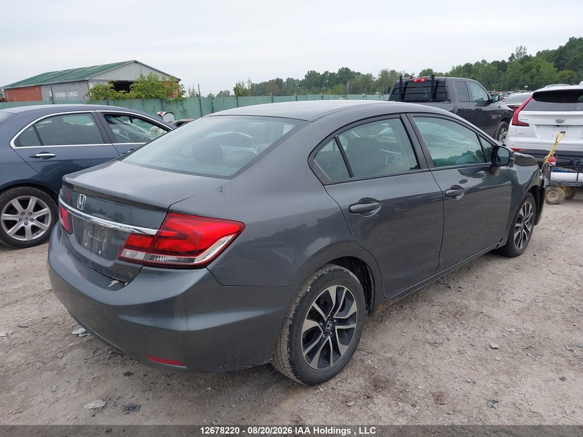 Vin: 2hgfb2e50dh021292, lot: 3082099, honda civic ex 4dr 20134