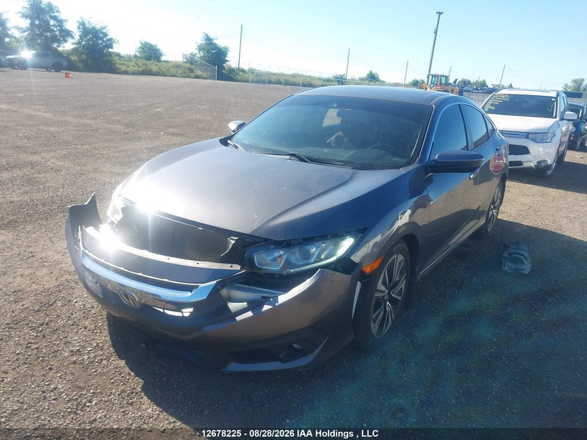 Vin: 2hgfc1f42gh112565, lot: 3082104, honda civic ex-t 20162